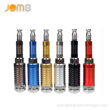 K100 Ecig 18350/18650 Battery Mod, Stainless Steel Mechanical Mod